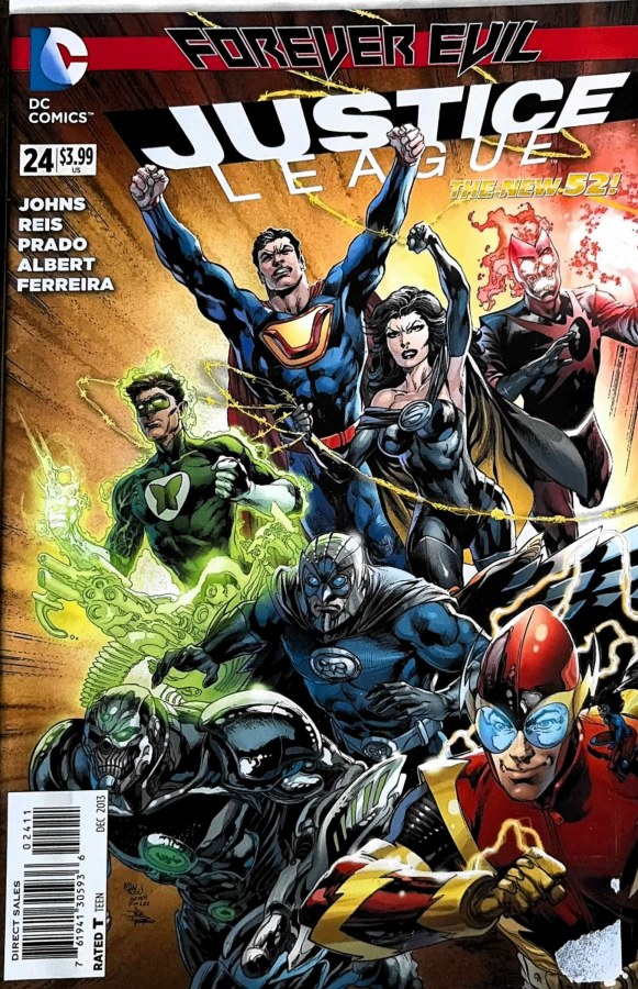 Justice League #24 (2013) DC Comics First Print VF/NM cover