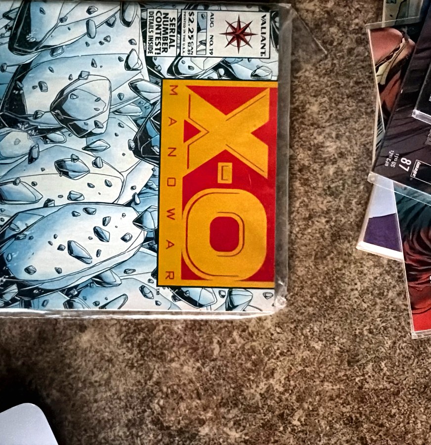 X-O Manowar #19 (1993) Valiant First Printing VF/NM cover