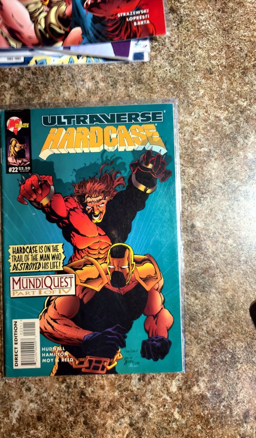 Hardcase #22 (1995) Malibu Comics VF/NM cover