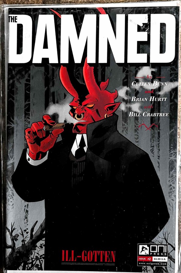 The Damned #2 cover