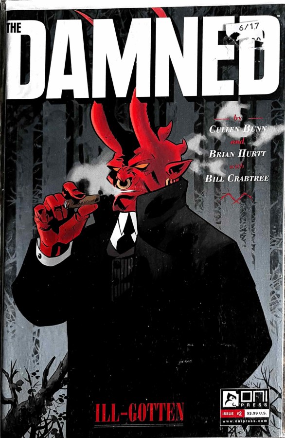 The Damned #2 cover