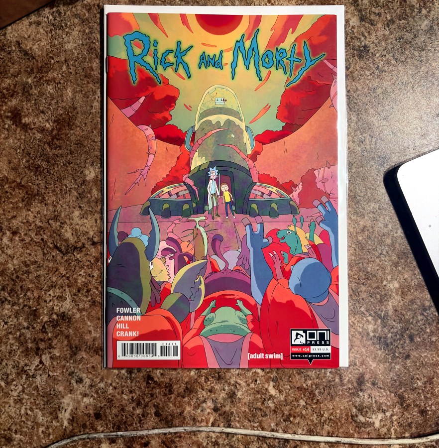 Rick and Morty #14 (2016) Oni Press VF/NM cover