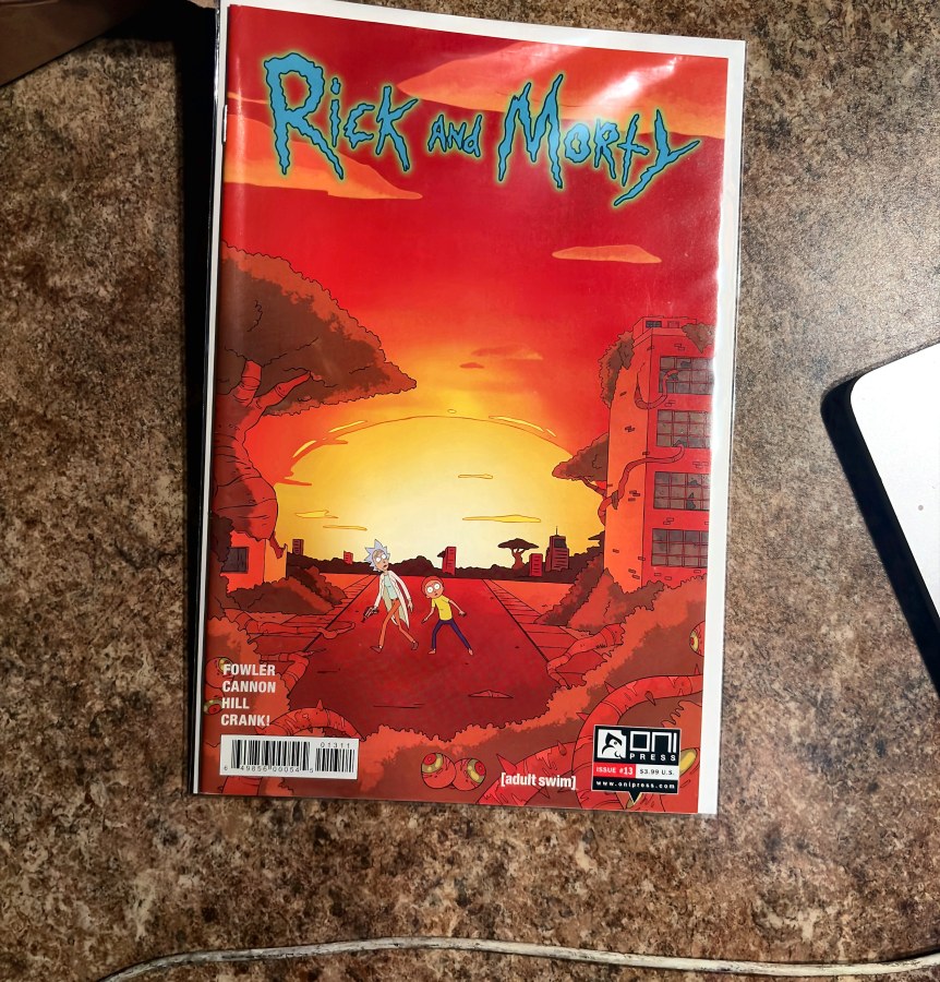 Rick and Morty #13 (2016) Oni Press VF/NM cover