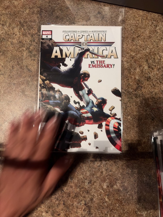 Captain America #4 (2024) Marvel First Printing cover