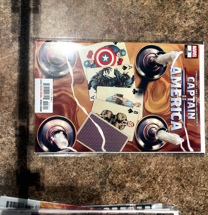 Captain America #3 (2023) Marvel First Printing cover
