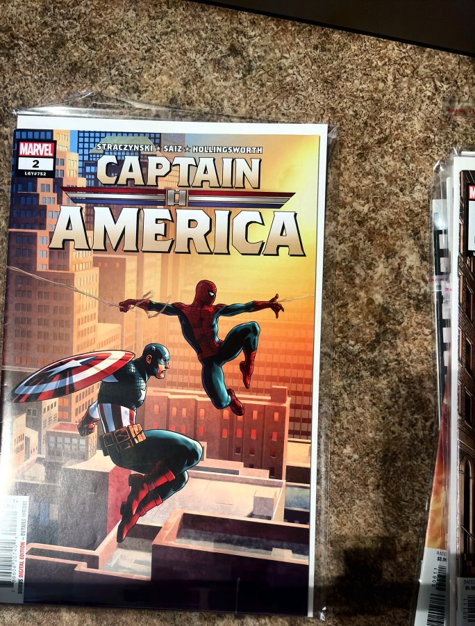 Captain America #2 (2023) Marvel cover