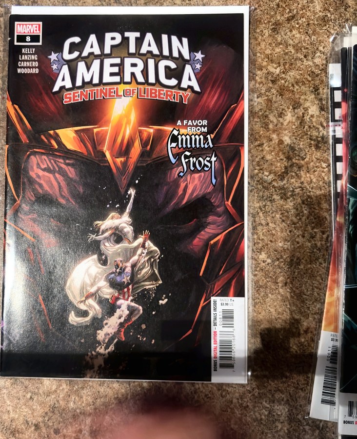 Captain America: Sentinel of Liberty #8 (2023) Marvel 1st Printing cover