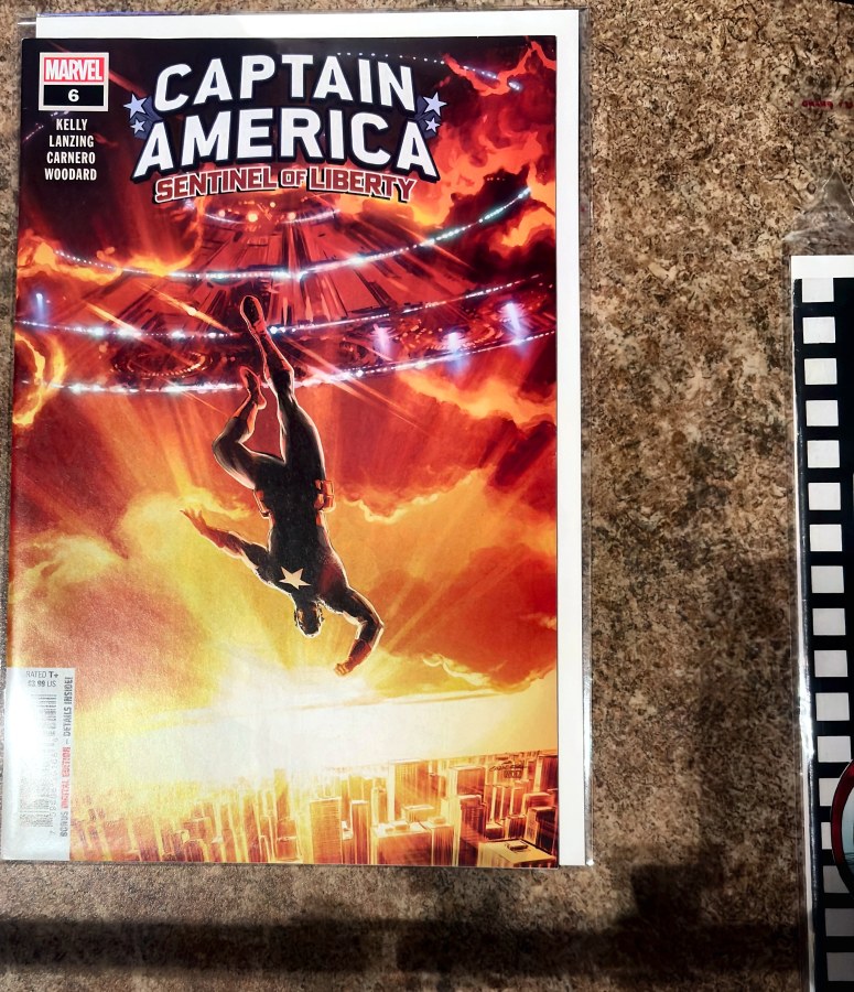 Captain America: Sentinel of Liberty #6 (2023) Marvel First Printing cover