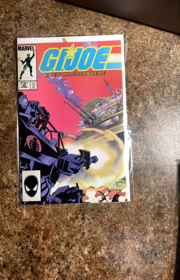 G.I. Joe: A Real American Hero #36 (1985) Marvel First Printing cover