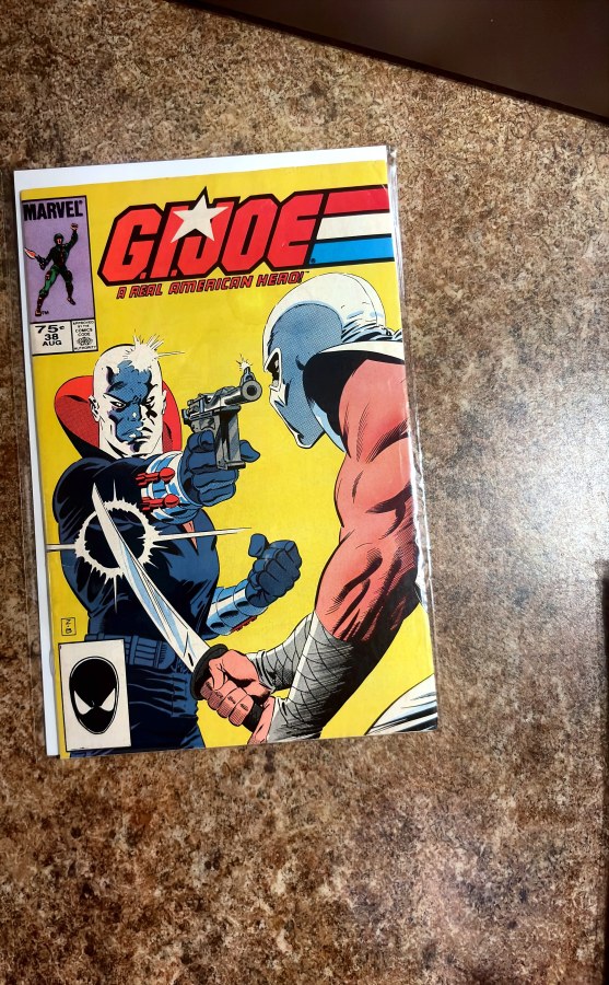 G.I. Joe: A Real American Hero #38 (1985) Marvel Comics cover