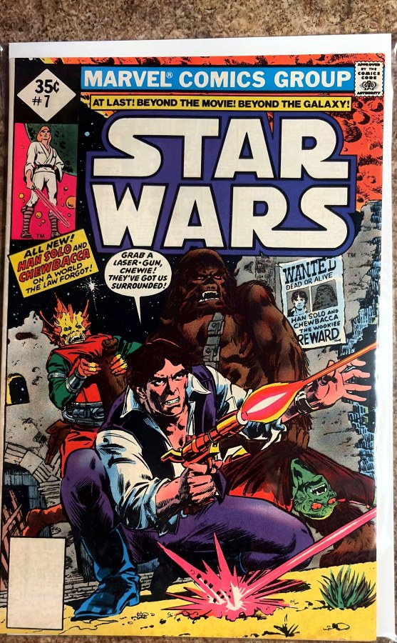 Star Wars #7 (1978) Marvel Comics Group First Printing cover