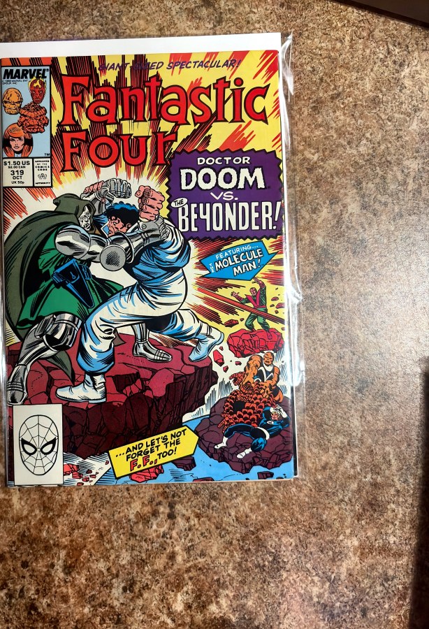 Fantastic Four #319 (1988) Marvel Comics First Print cover