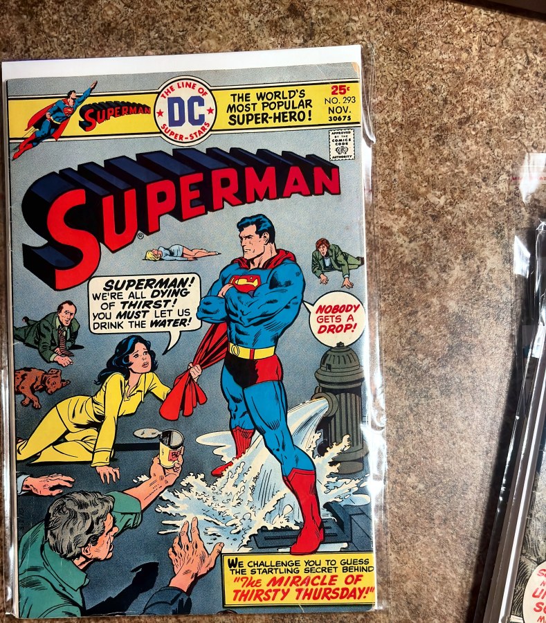Superman (1975) DC cover