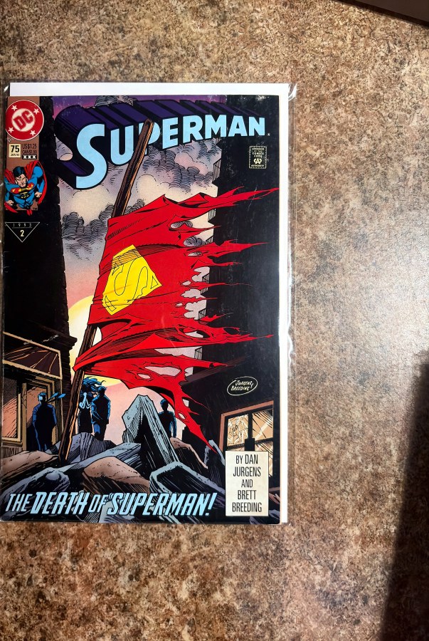 Superman #75 (1992) DC Comics First Printing cover