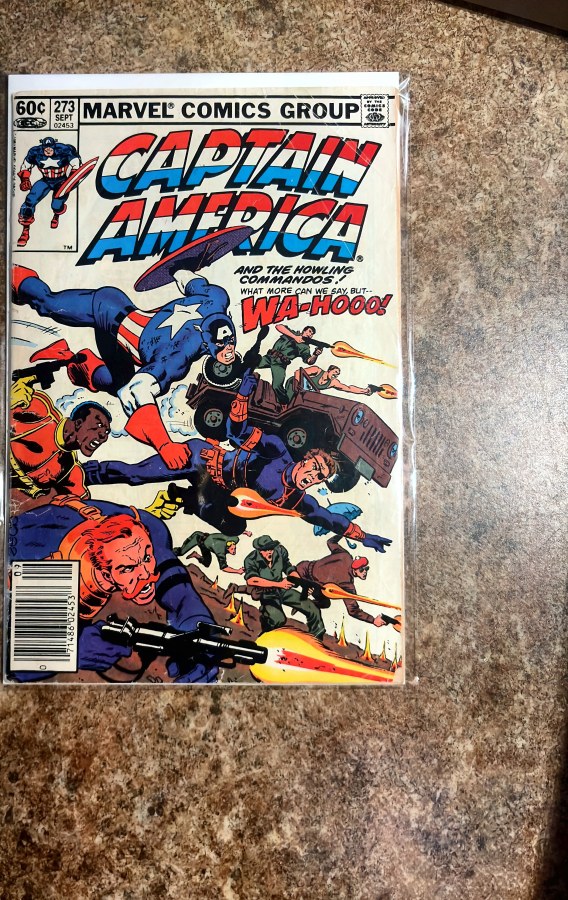 Captain America #273 (1982) Marvel Comics cover