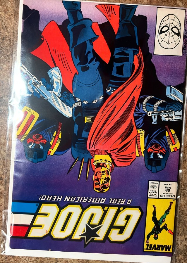 G.I. Joe: A Real American Hero #69 (1988) Marvel First Print cover