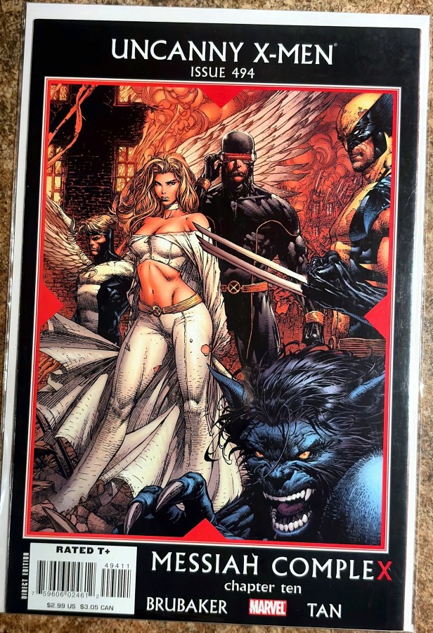 Uncanny X-Men #494 (2008) Marvel First Print cover