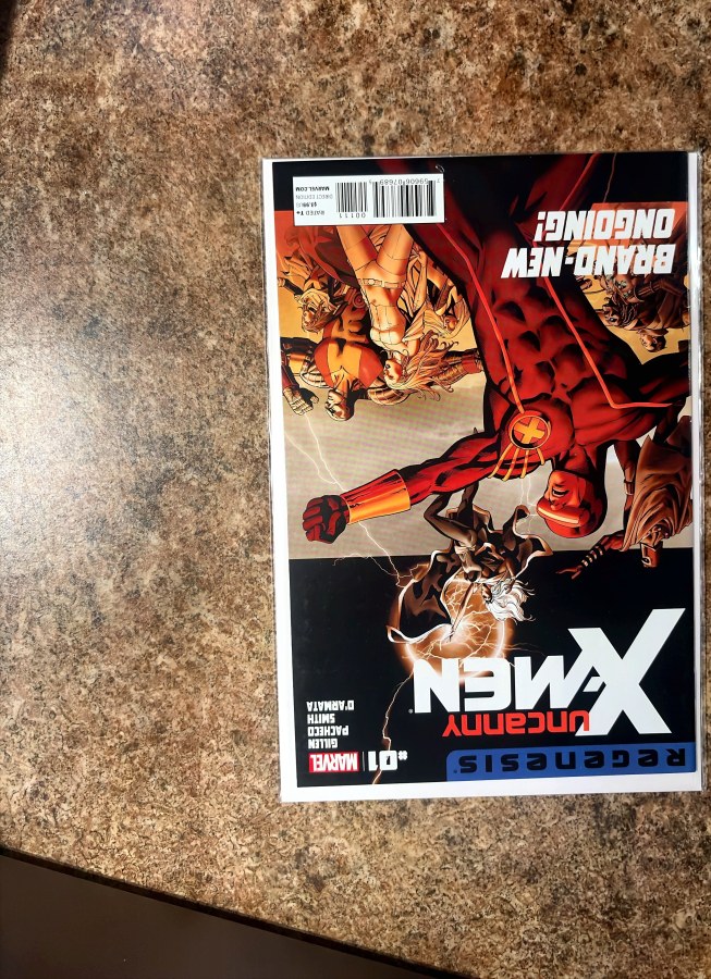 Uncanny X-Men #1 (2011) Marvel cover
