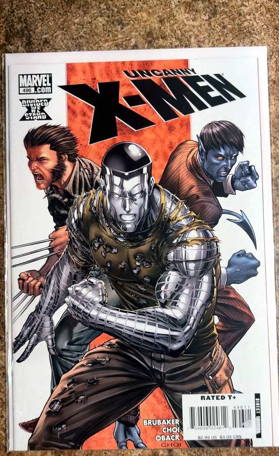 Uncanny X-Men #496 (2008) Marvel First Print cover