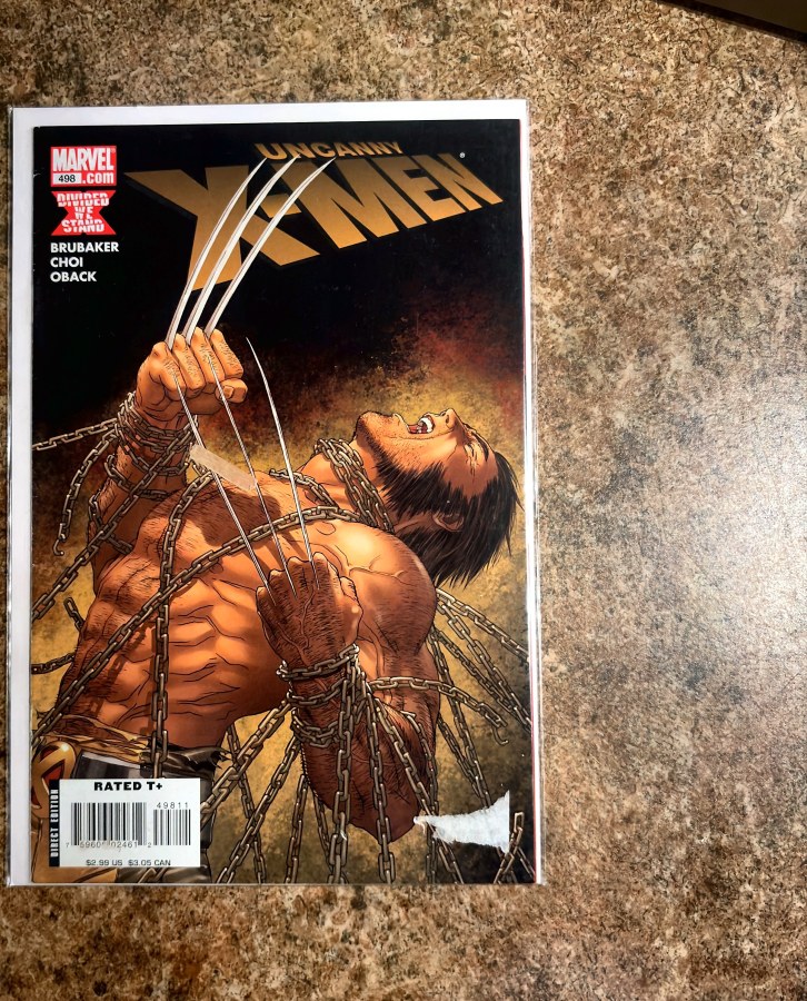 Uncanny X-Men #498 (2008) Marvel First Print cover
