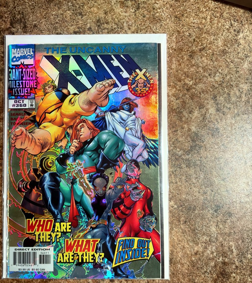The Uncanny X-Men #360 (1998) Marvel Comics Original Printing cover