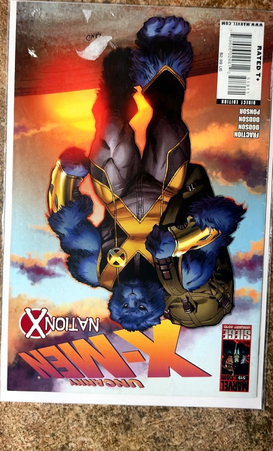 Uncanny X-Men #519 (2010) Marvel cover