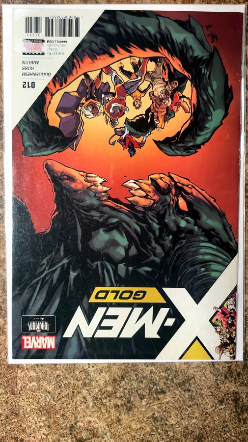 X-Men: Gold #12 (2017) Marvel Comics cover