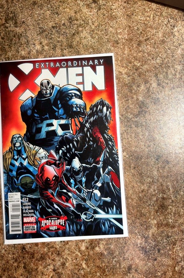 Extraordinary X-Men #12 (2016) Marvel Comics First Printing cover