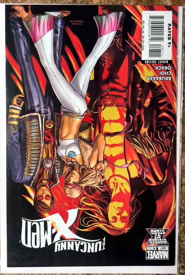 The Uncanny X-Men #497 (2008) Marvel Comics cover