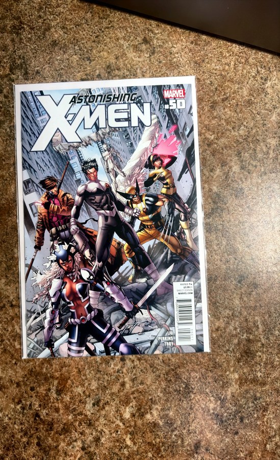 Astonishing X-Men #50 (2012) Marvel Comics cover