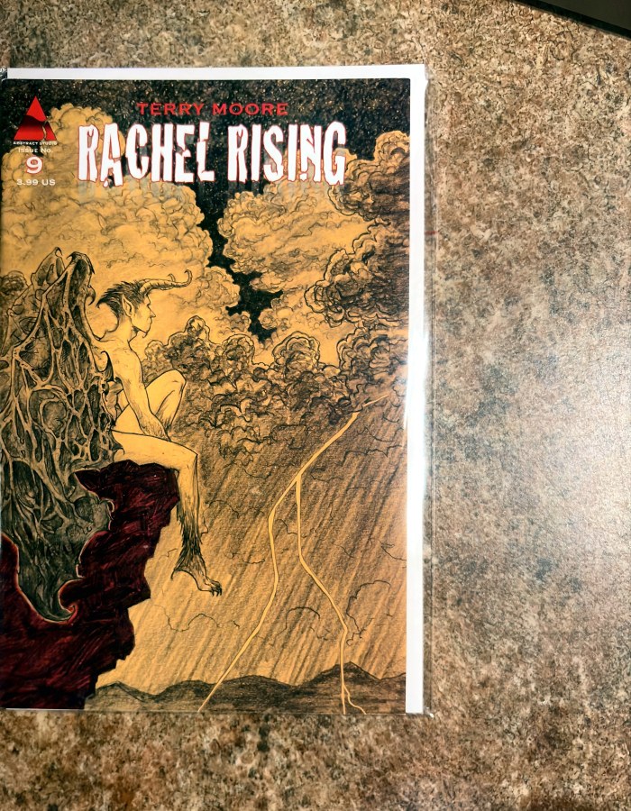 Rachel Rising #9 (2012) Abstract Studio cover