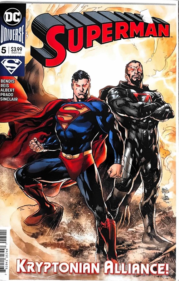 Superman #5 (2018) DC cover