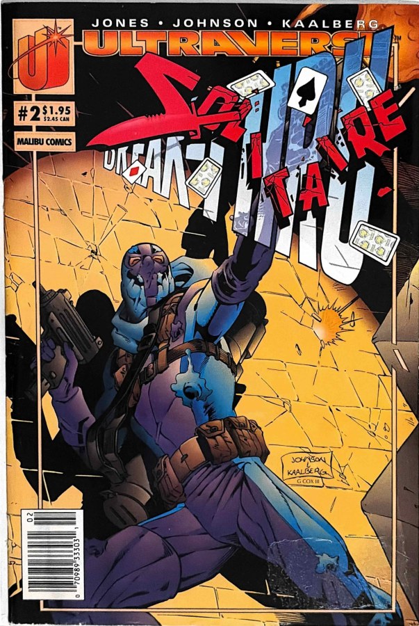 Solitaire #2 (1993) Malibu Comics cover