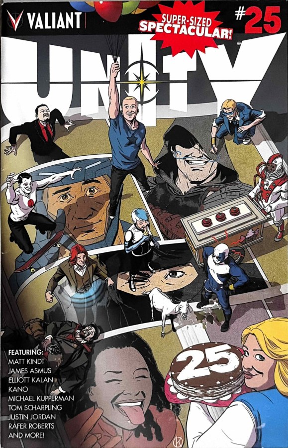 Unity #25 (2015) Valiant Entertainment cover