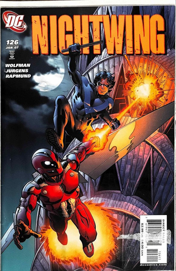 NIGHTWING #126 DC cover