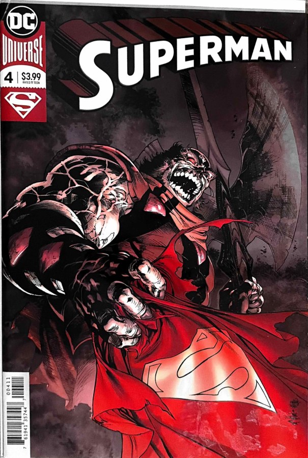 Superman #4 (2018) DC Comics First Printing cover