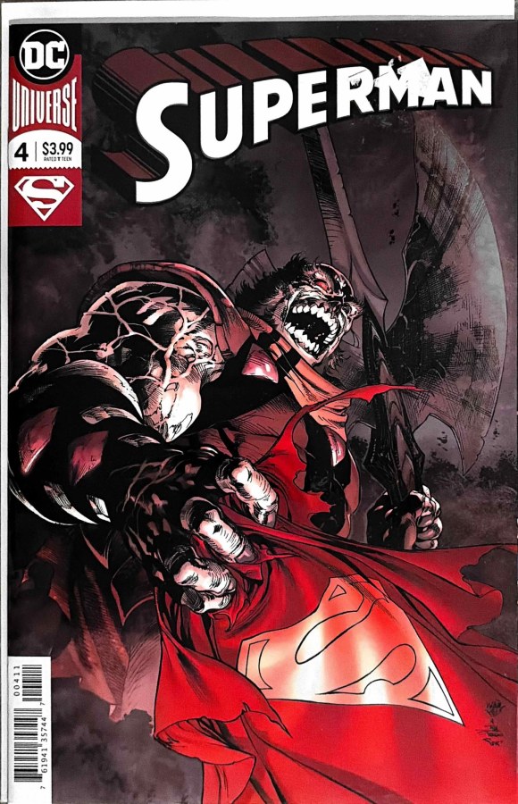 Superman #4 (2018) DC Comics First Printing cover