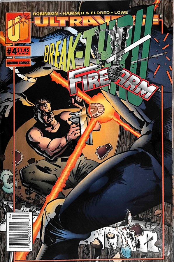 Firearm #4 (1993) Malibu Comics cover