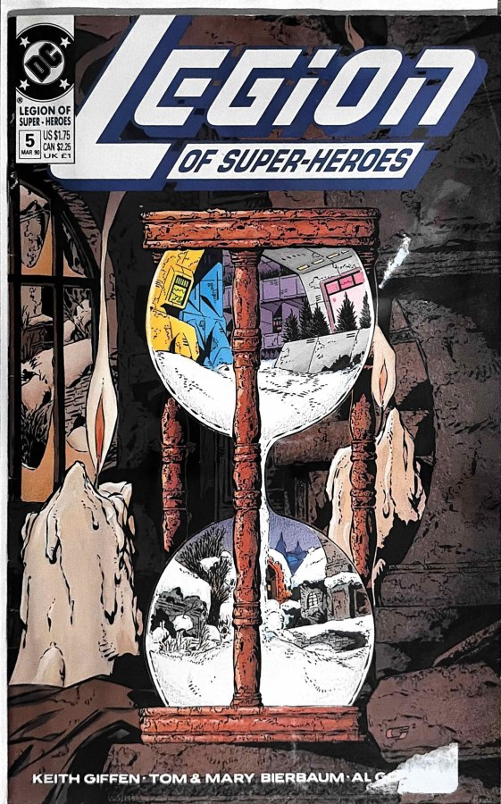 Legion of Super-Heroes #5 (1990) DC Comics cover