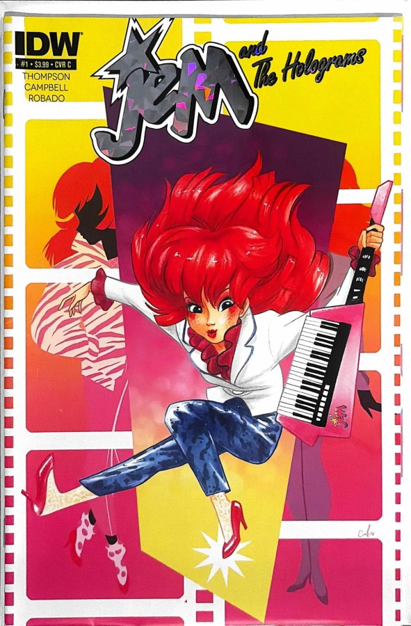 Jem and The Holograms #1 (2015) IDW Publishing First Printing cover