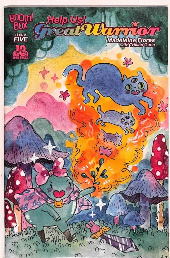 Help Us! Great Warrior #5 cover