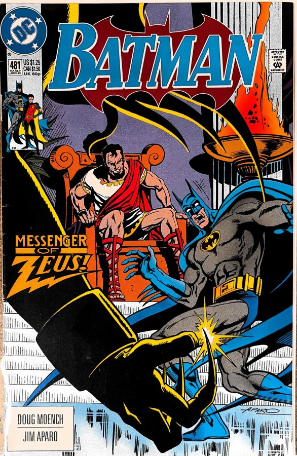 Batman #481 (1992) DC Comics cover