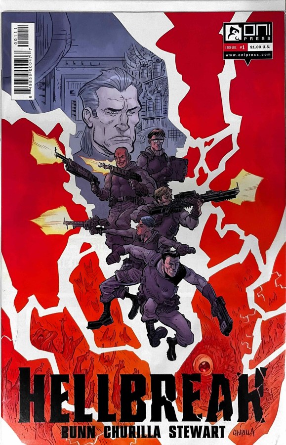 Hellbreak #1 (2015) Oni Press First Printing cover