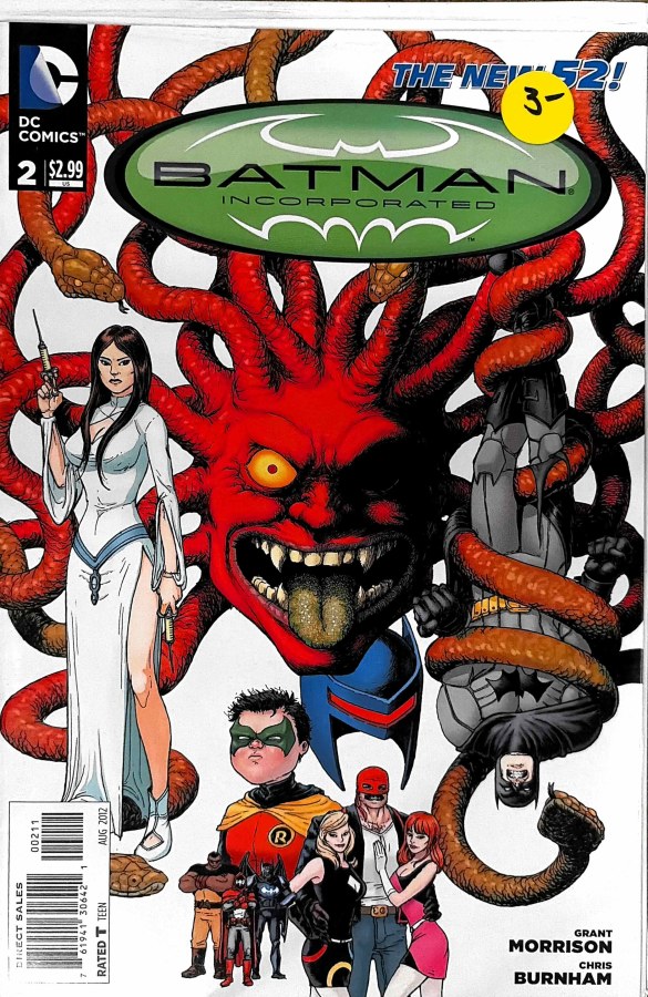 Batman Incorporated #2 (2012) DC Comics First Printing cover