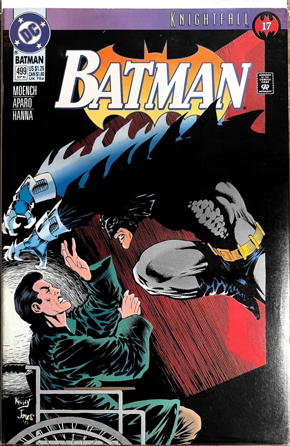 Batman #499 (1993) DC Comics cover