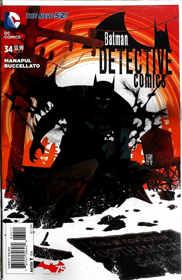 Detective Comics #34 (2014) DC Comics First Printing cover