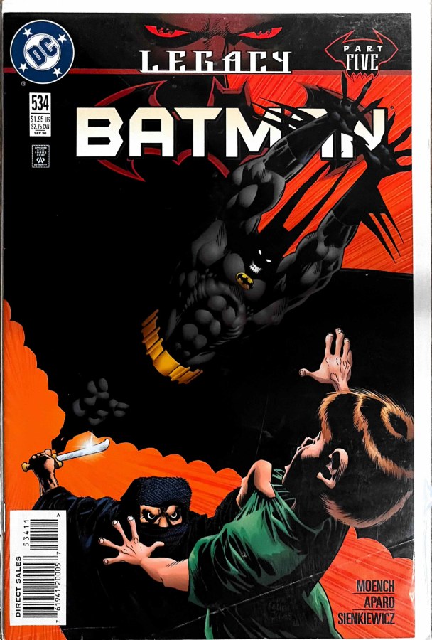Batman #534 (1996) DC Comics First Printing cover