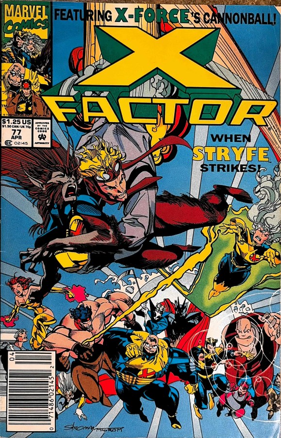 X-Factor #77 (1992) Marvel Comics cover