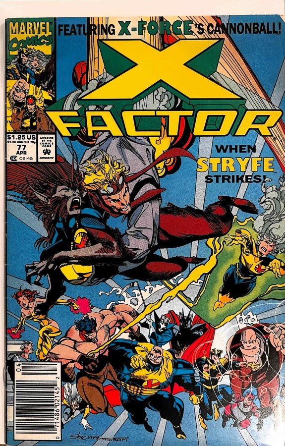 X-Factor #77 (1992) Marvel Comics First Printing cover
