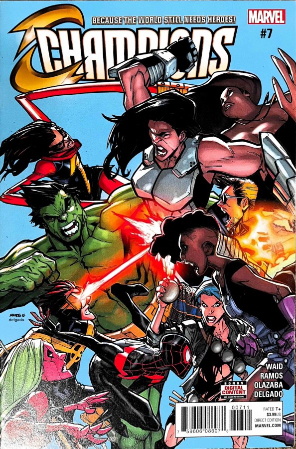 Champions #7 cover